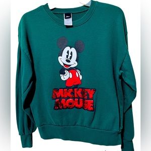 Mickey Mouse Sequin Sweatshirt